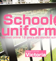 We met online 18 years old slender school girl VOL1 / Victoria
