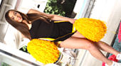 ティファニー - 凹んだ時こそ中出しエッチが一番 ロリカワ巨乳娘 CHEERLEADER