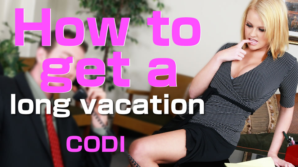 How to get a long vacation