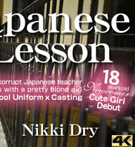 Japanese Lesson Newcomer Cute girl Debut VOL2 / Nikki Dry